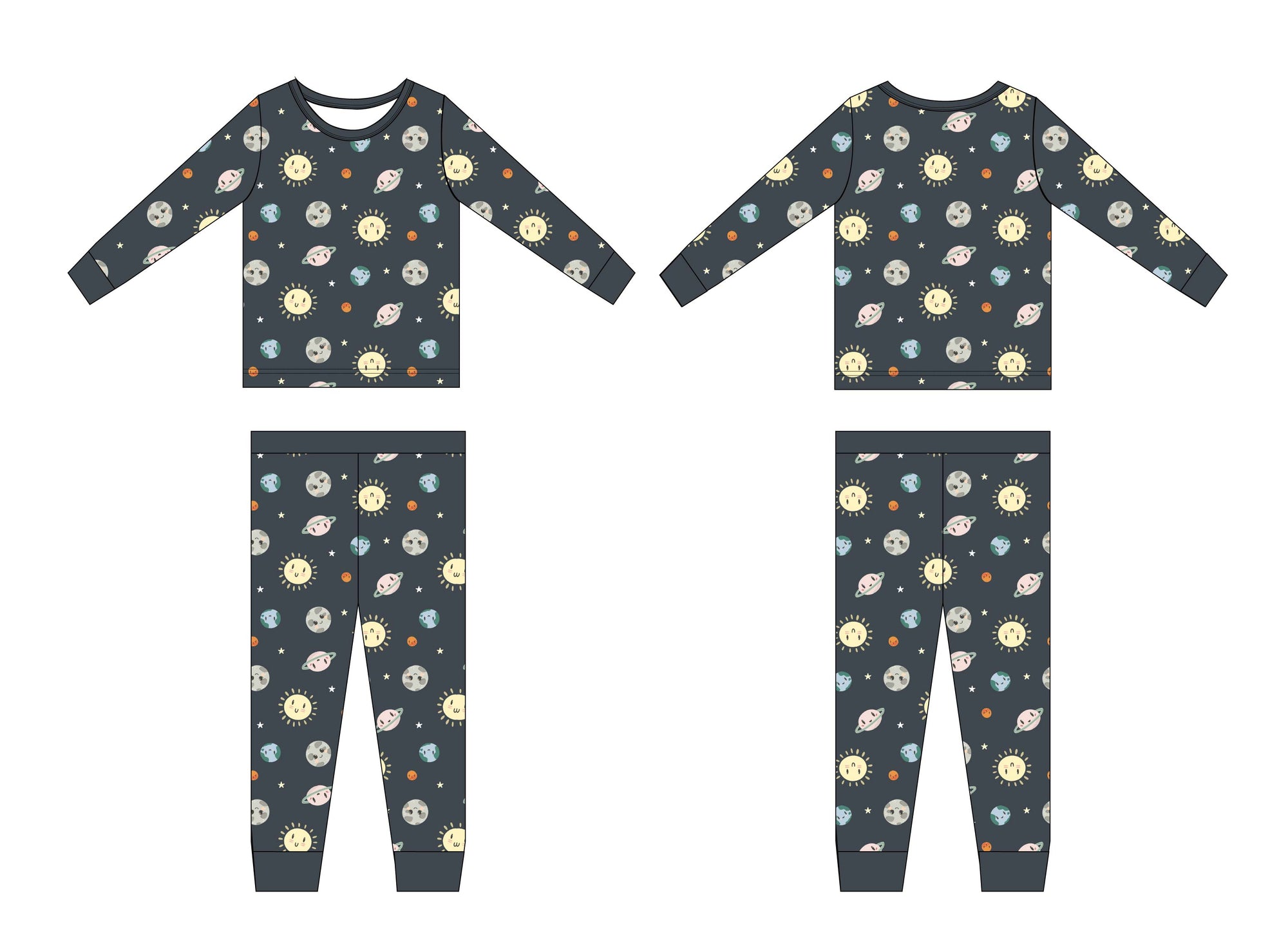 Solar System Two-Piece "Cosmic Cuties"