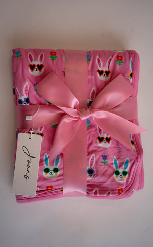 Sunny Bunnies Bamboo Blanket