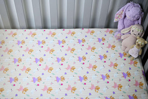 Ballerina Bear Crib Sheets (Teddy Twirls)