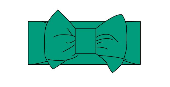 Green Luxe Bow