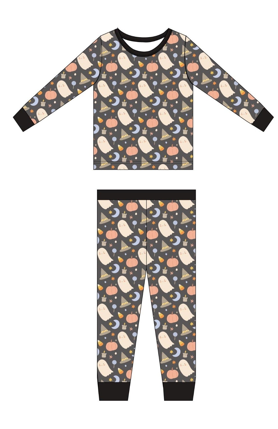 Halloween Two-Piece Bamboo Pajamas